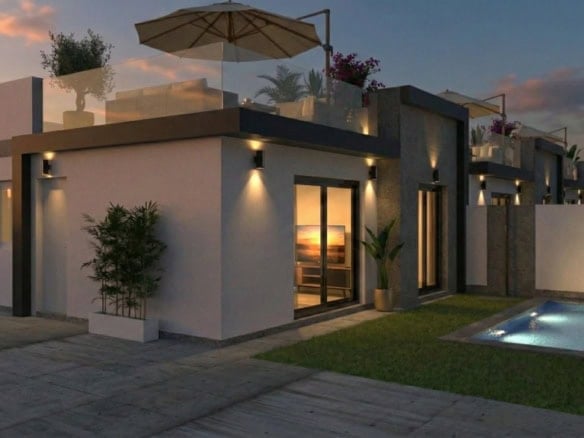 3 bedroom villa with private pool in Balsicas Murcia