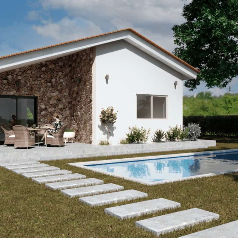 Modern new build villa with private pool in San Pedro del Pinatar Costa Calida Spain