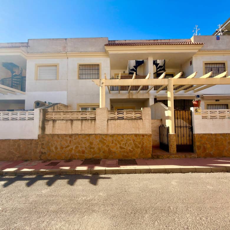 2 bedroom ground floor apartment with large terrace for sale in Illar Almeria Spain