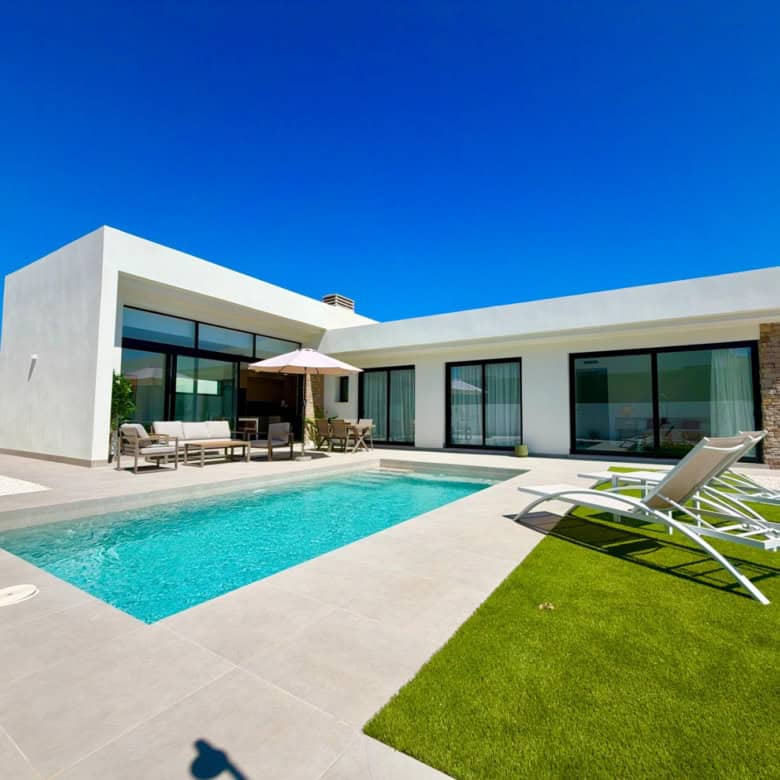 3 bedroom villa with private pool Calasparra Murcia large plot