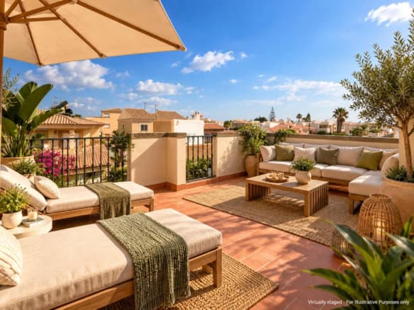 Investment property for sale in Garrucha with 3 bedrooms and large private patio